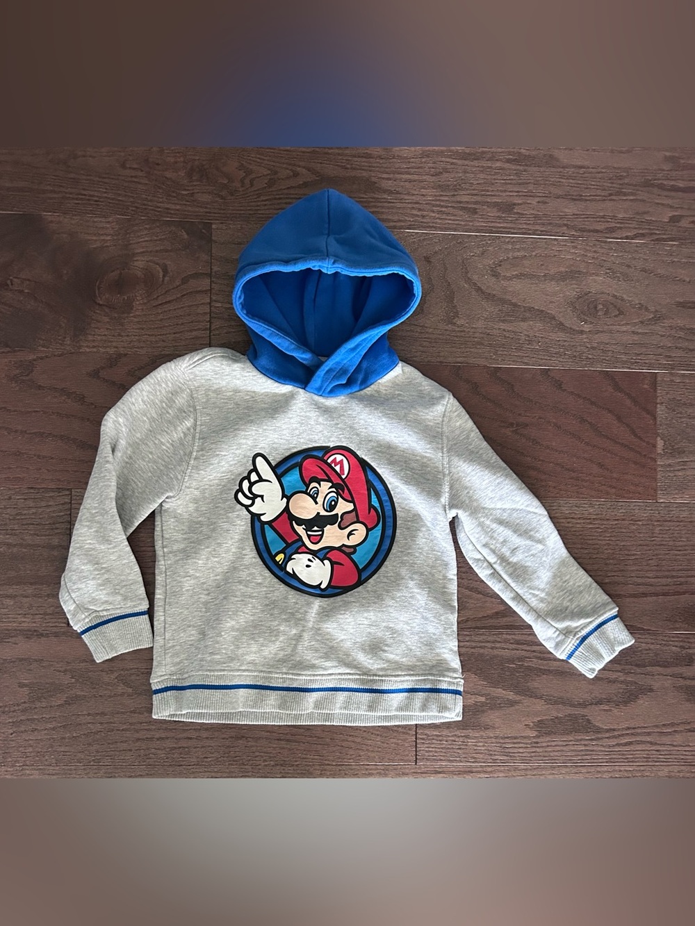 Zara Size 7 Boy's Super Mario Hoodie